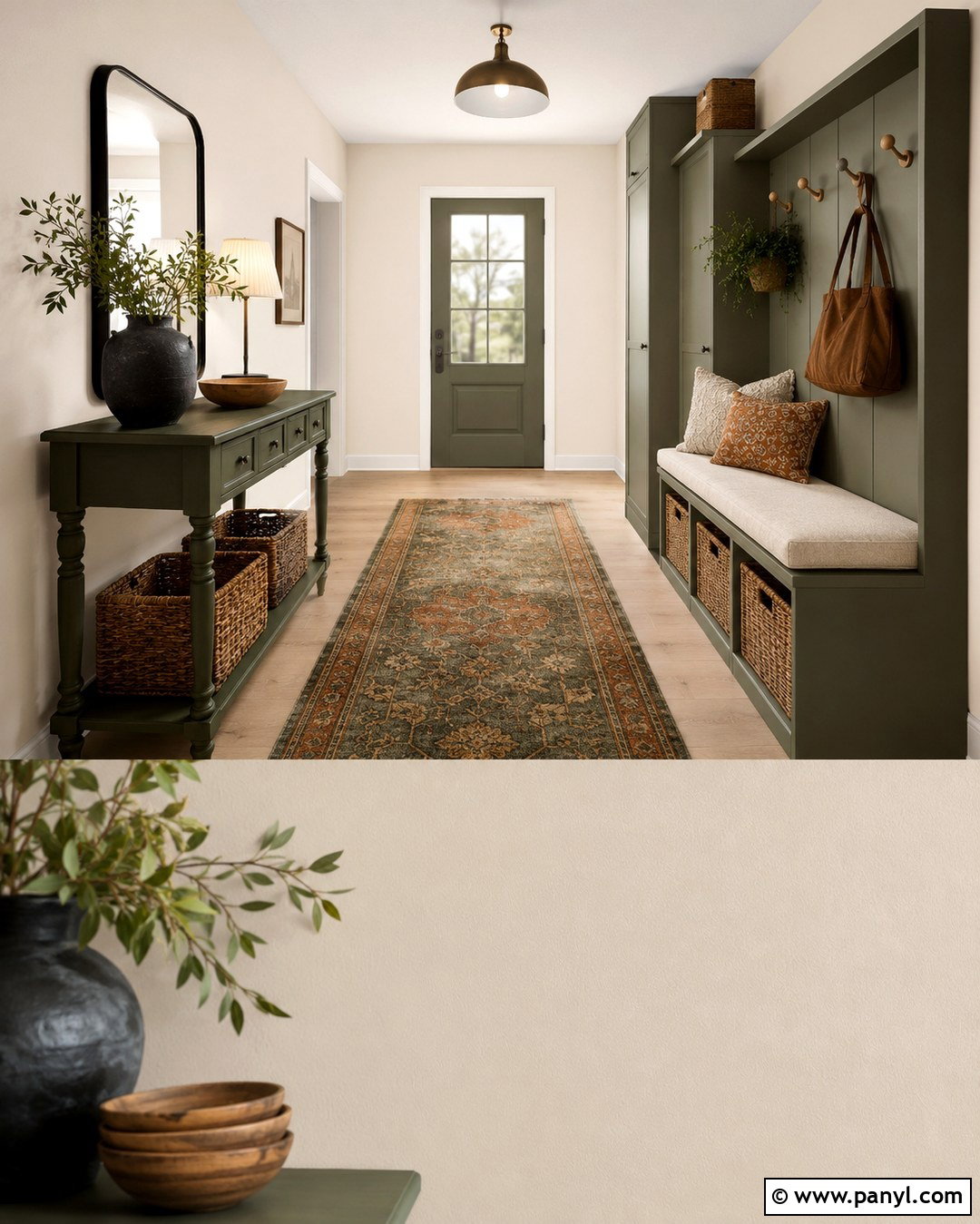Magnolia Walls With Olive Green - 20 Magnolia Wall Color Ideas