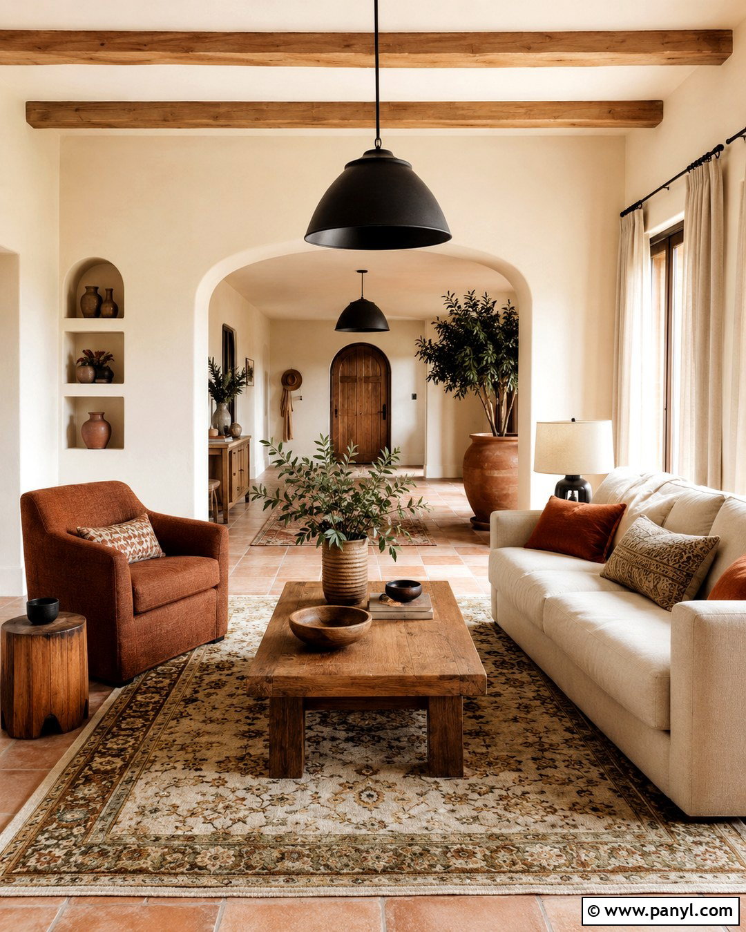 Magnolia Walls With Terracotta - 20 Magnolia Wall Color Ideas