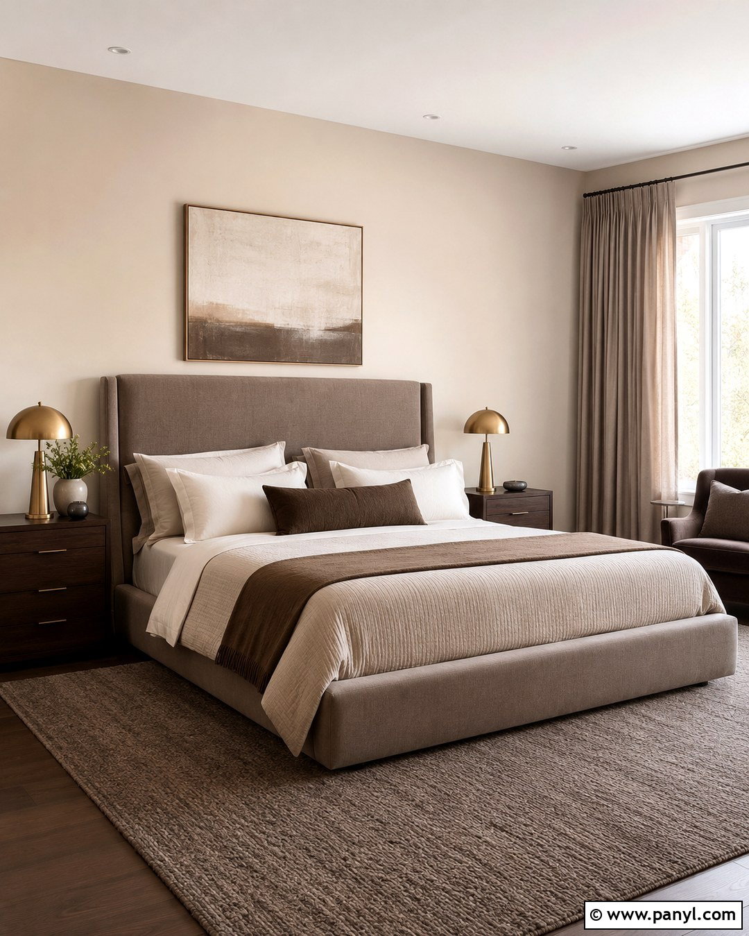 Magnolia Walls With Warm Taupe - 20 Magnolia Wall Color Ideas