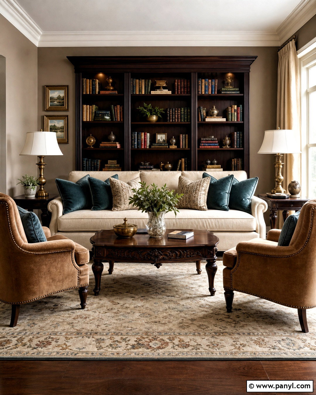 Mahogany And Warm Taupe Palette - 20 wooden color palette ideas