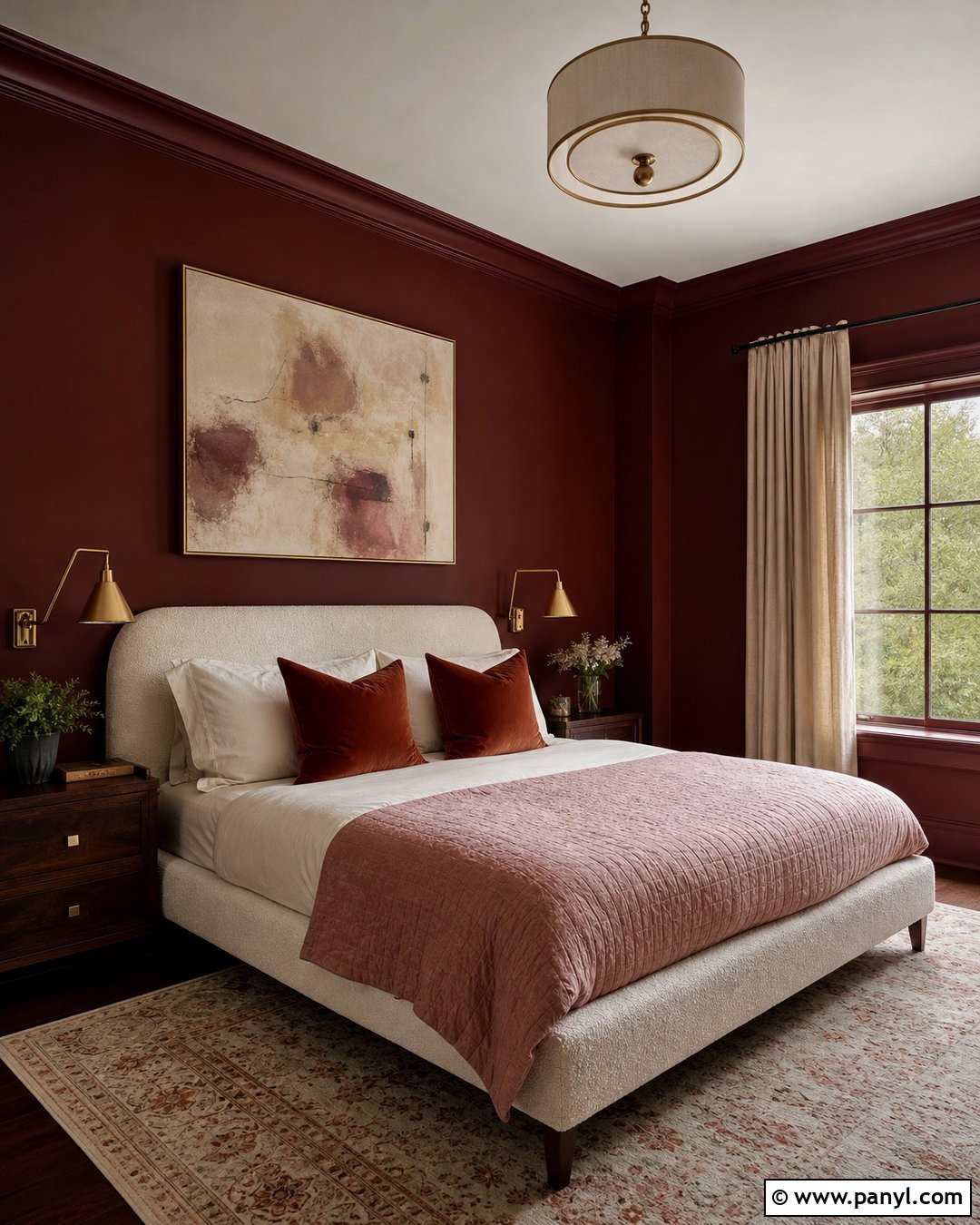 Mahogany Brown Bedroom Walls - 25 Warm Brown Wall Color Ideas