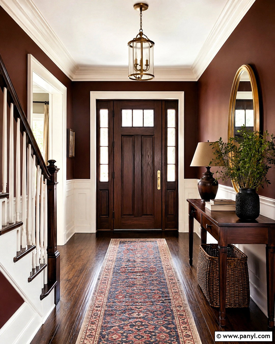 Mahogany Brown Paint - 20 dark brown paint colors