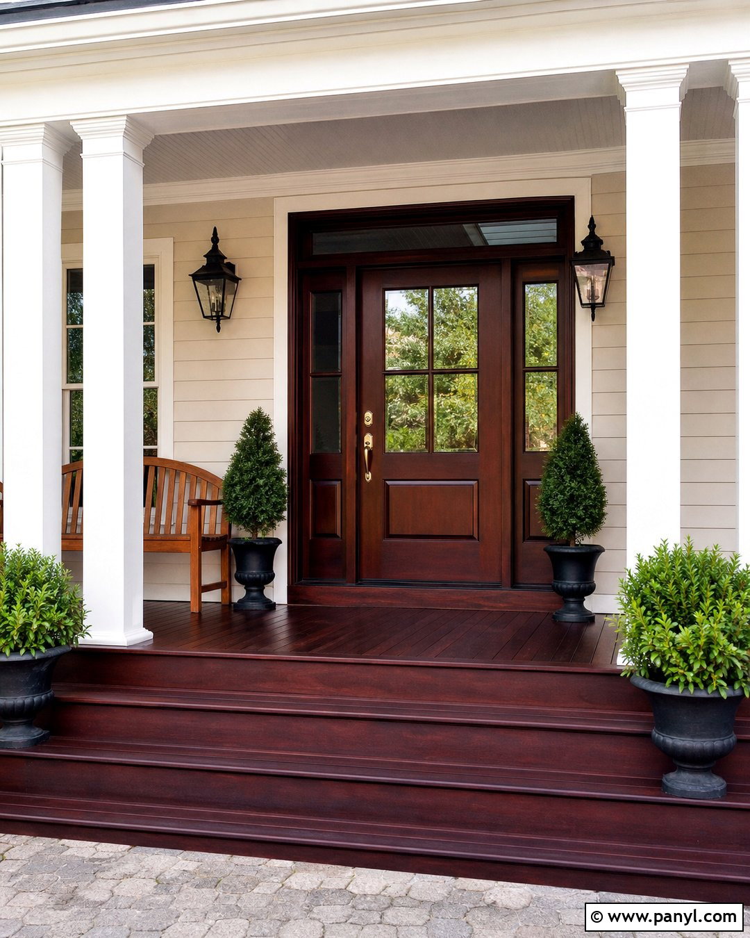 Mahogany ES-60 Wood Finish - 20 Benjamin Moore Wood Finish Ideas