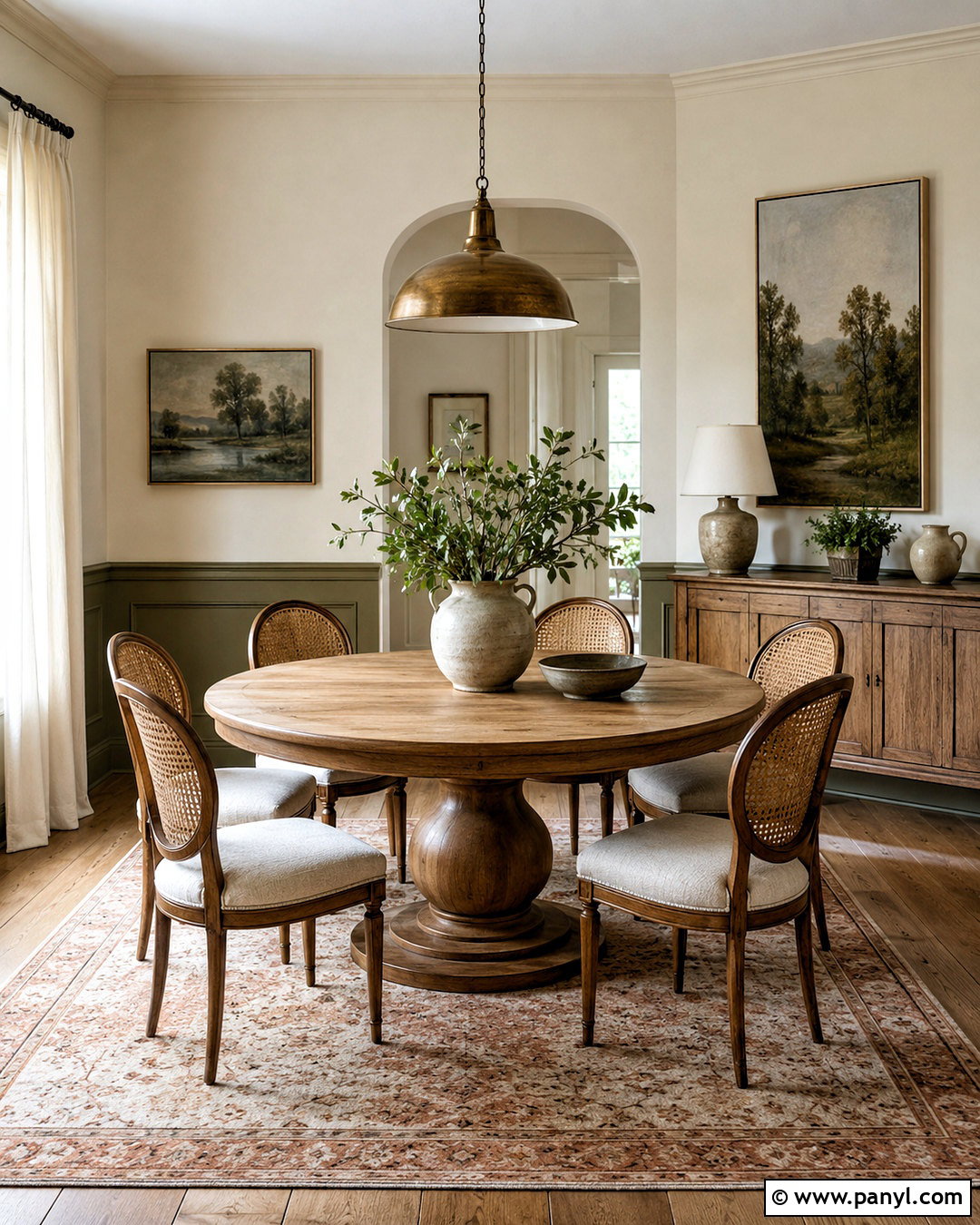 Maison Blanche Dining Room With Olive Green - 20 maison blanche sherwin williams ideas