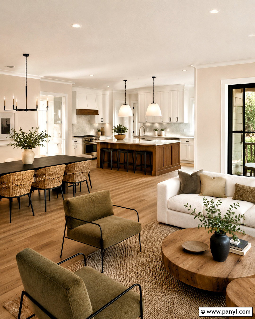 Maison Blanche Open Concept Interior - 20 maison blanche sherwin williams ideas