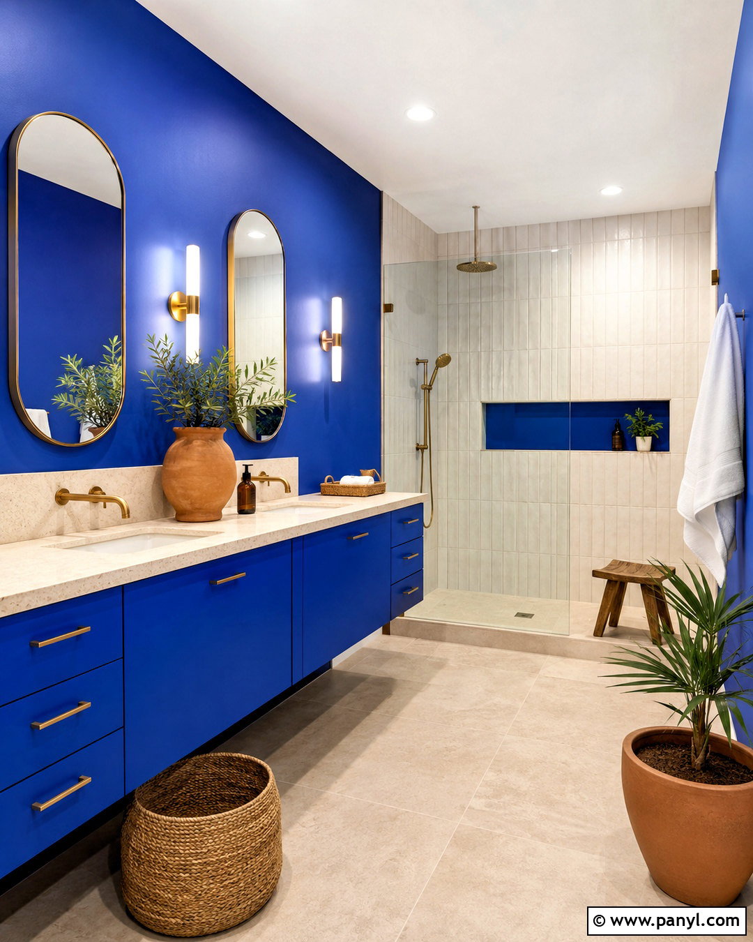 Majorelle Blue Bathroom - 20 majorelle blue ideas