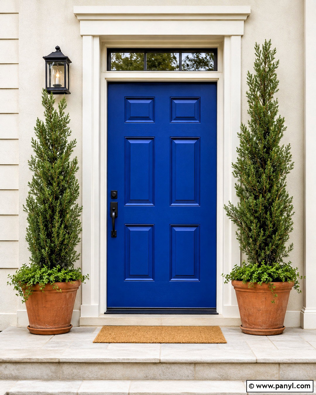 Majorelle Blue Front Door - 20 majorelle blue ideas