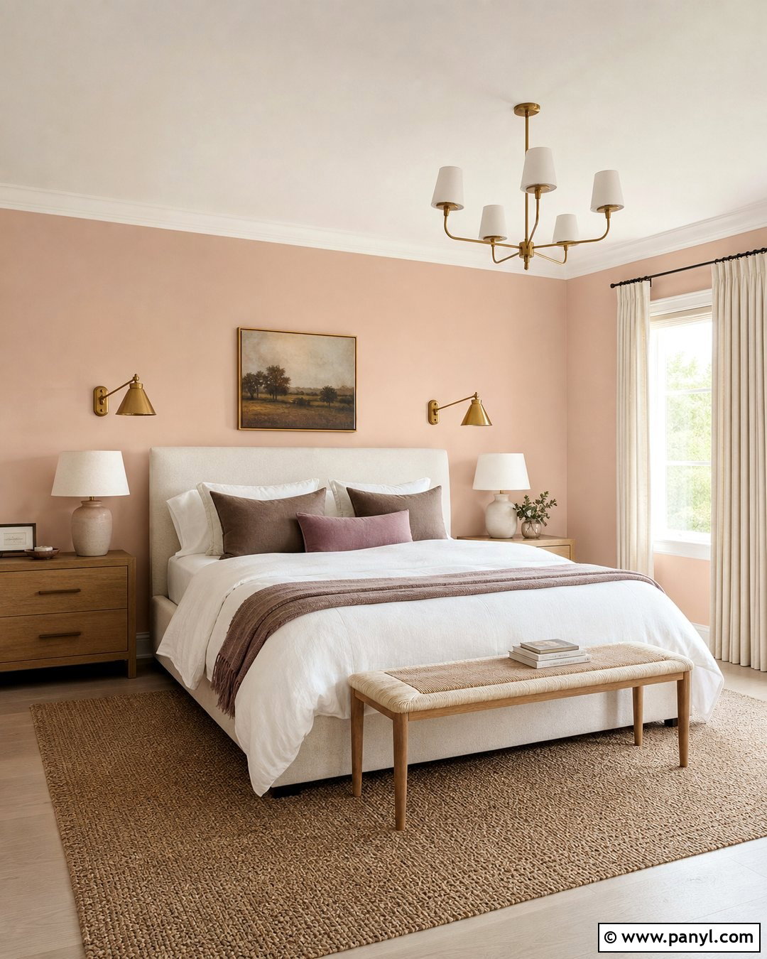 Malted Milk Walls With Marshmallow Trim - 25 Sherwin Williams Wall And Trim Combo Ideas