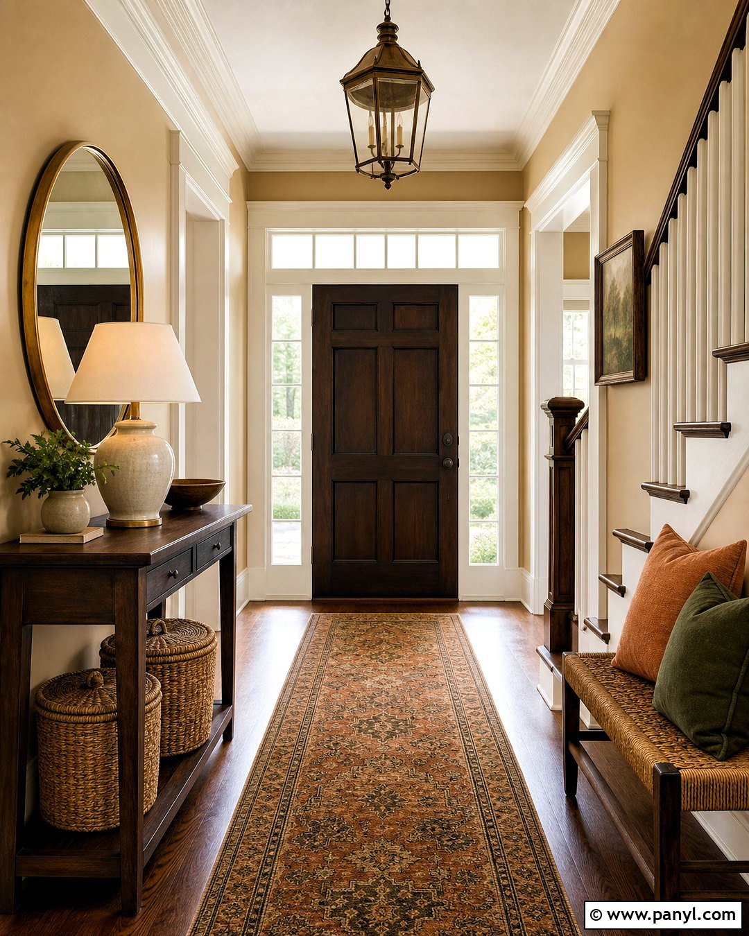 Manchester Tan Entryway - 20 benjamin moore paint colors