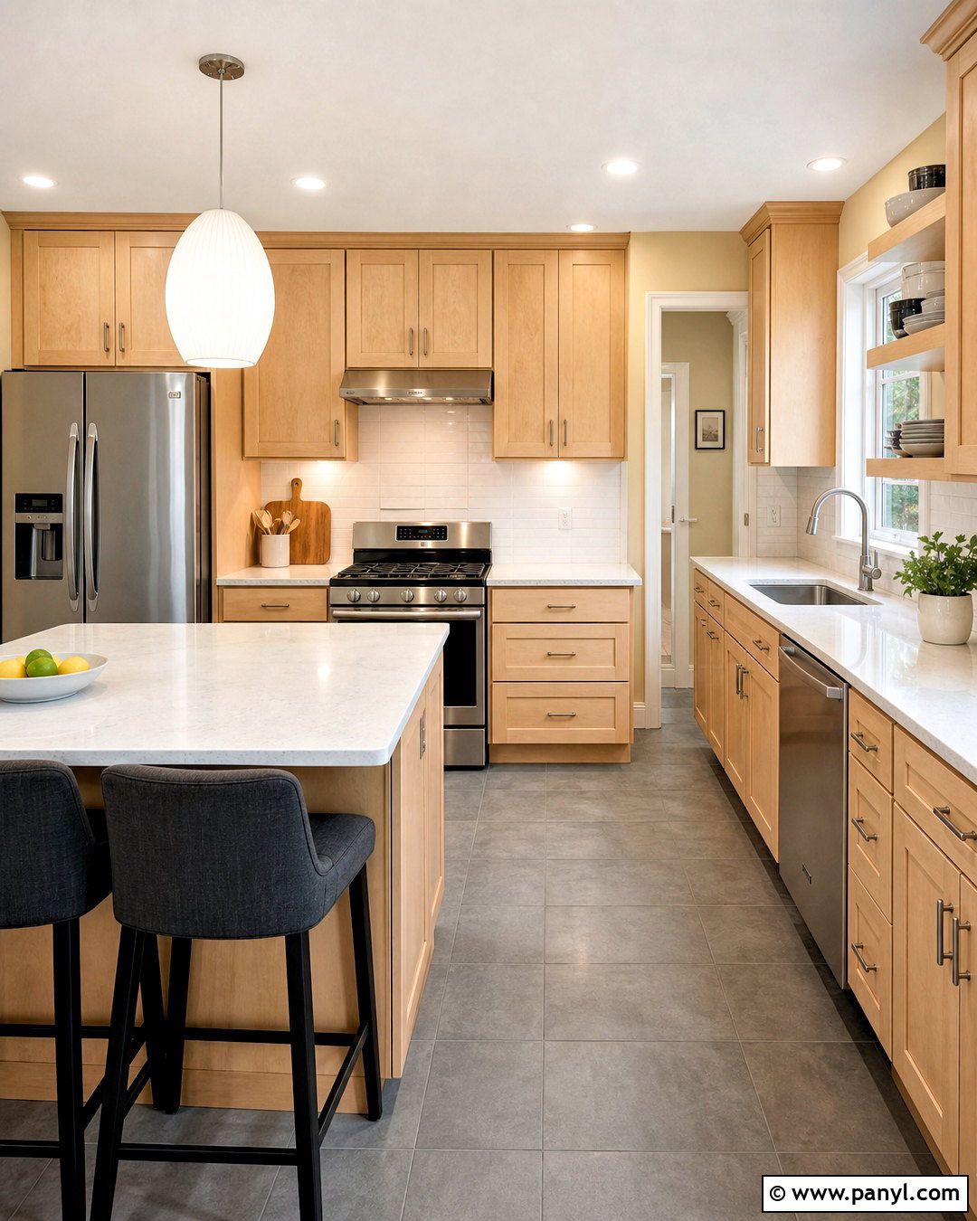 Maple Cabinets With Yellow Walls - 20 what color cabinets go with yellow walls