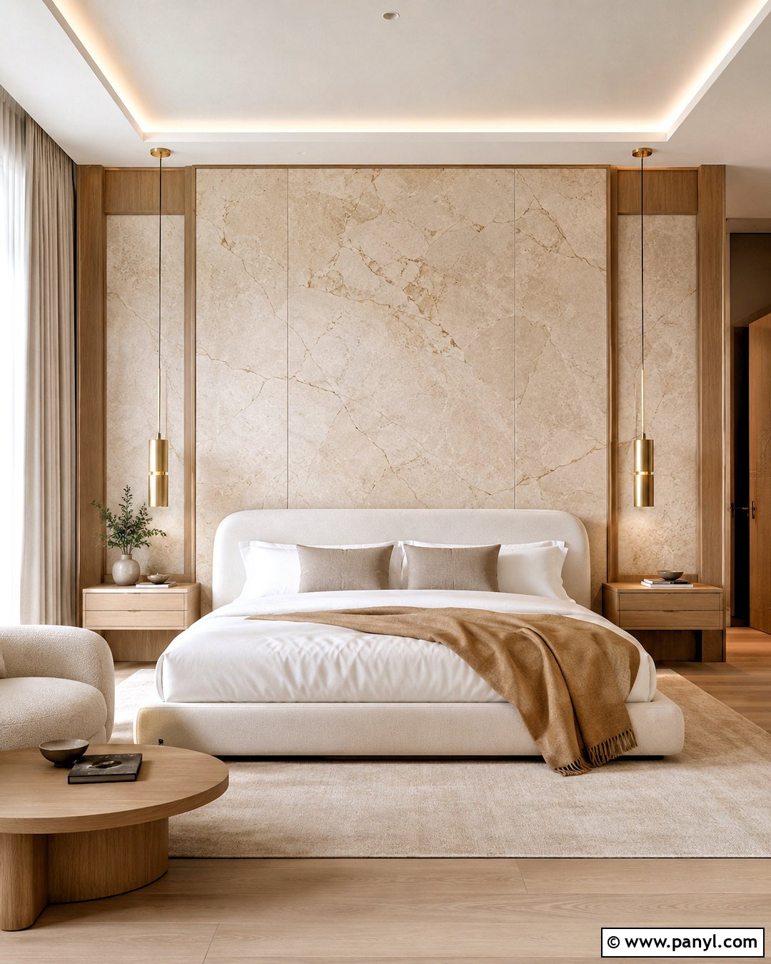Marble Bedroom Headboard Wall - 20 marble wall design luxury ideas
