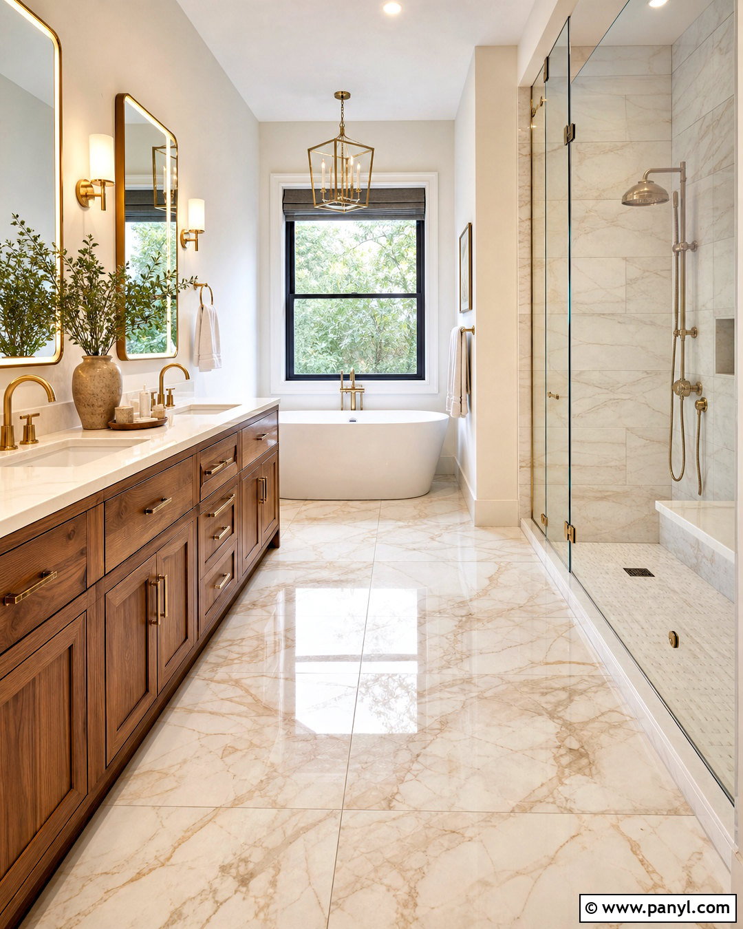 Marble Look Porcelain Floor Tile - 20 latest floor tiles for home ideas