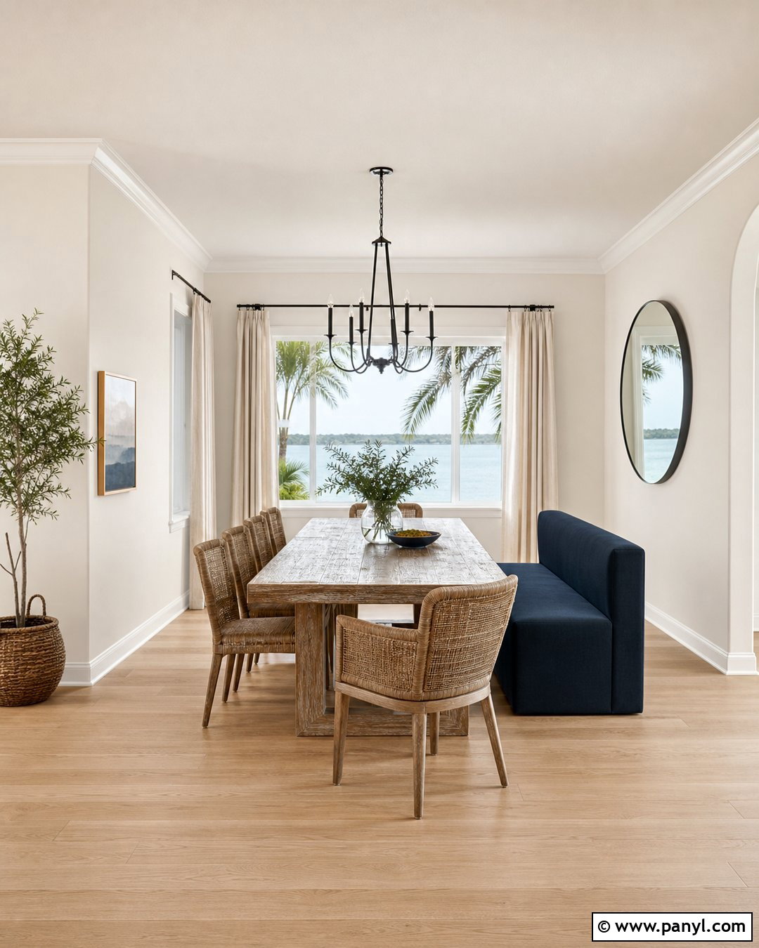 Maritime White OC-5 Walls - 20 Benjamin Moore Warm Whites For Walls