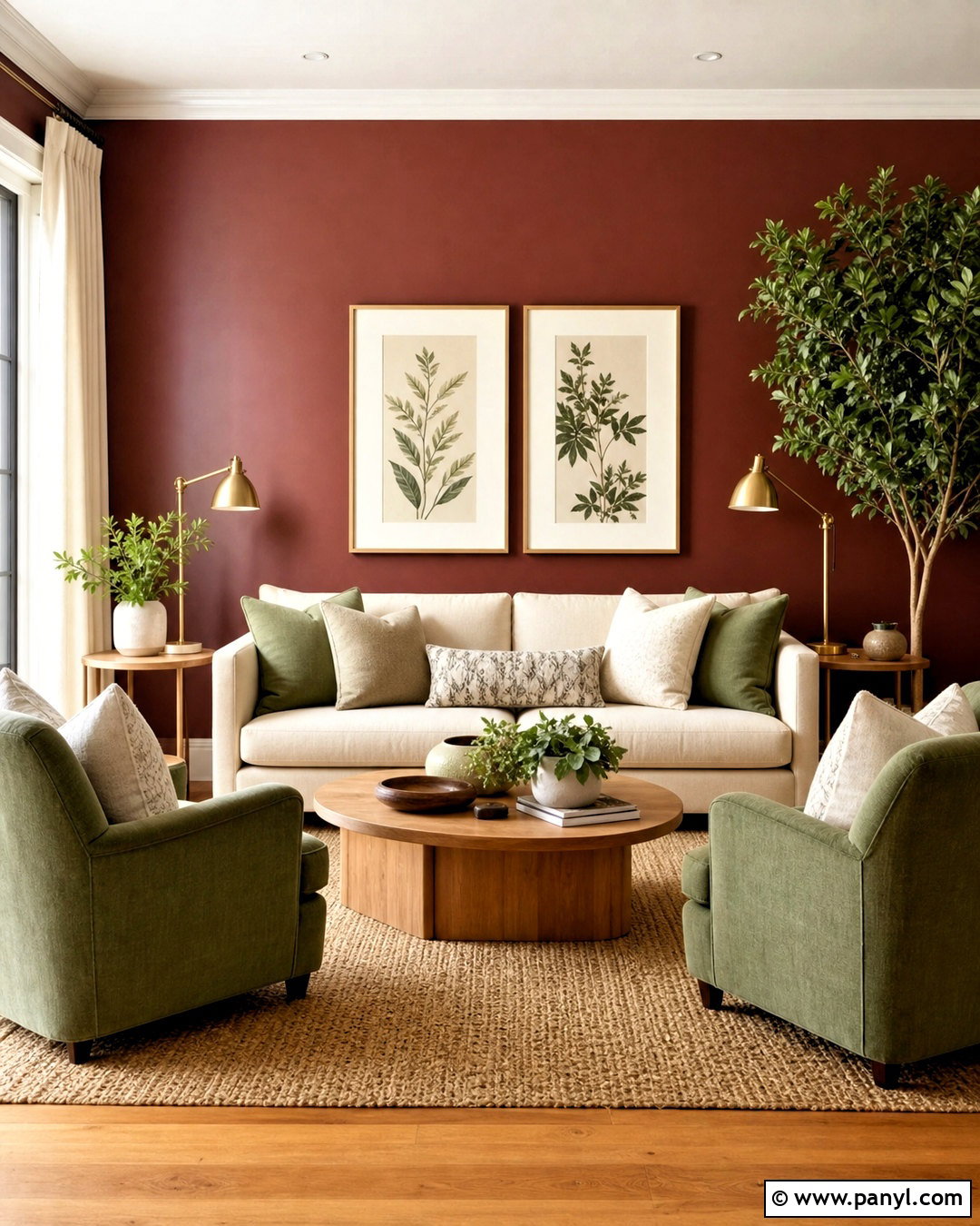20 Maroon Accent Wall Ideas for Dramatic, Stylish Rooms