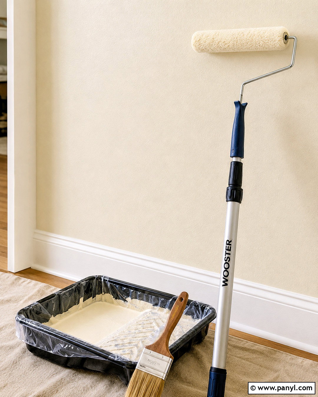 Match The Roller Nap To The Wall - 20 painting walls tips