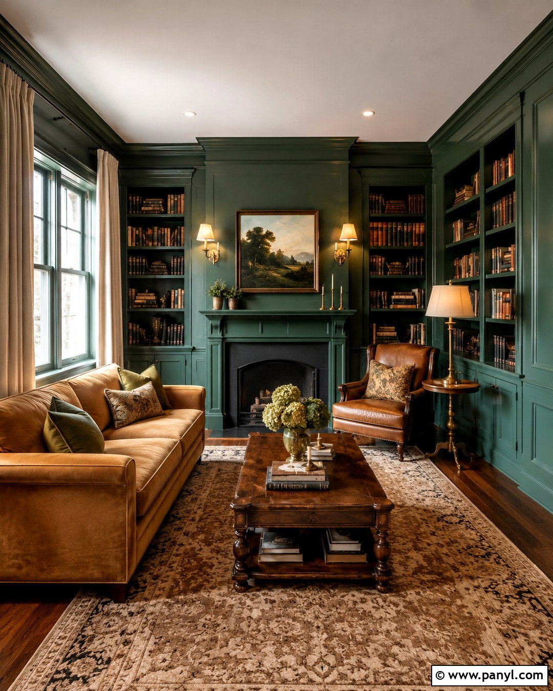 Matching Dark Green Trim - 20 Trim Color For Dark Green Walls