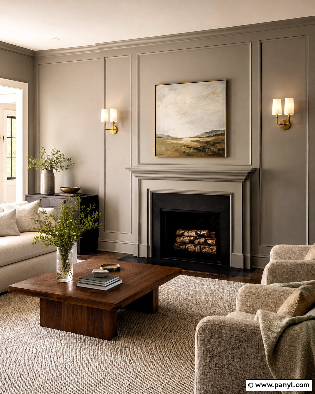 Matching Gray Fireplace With Gray Walls - 20 What Color Fireplace With Gray Walls