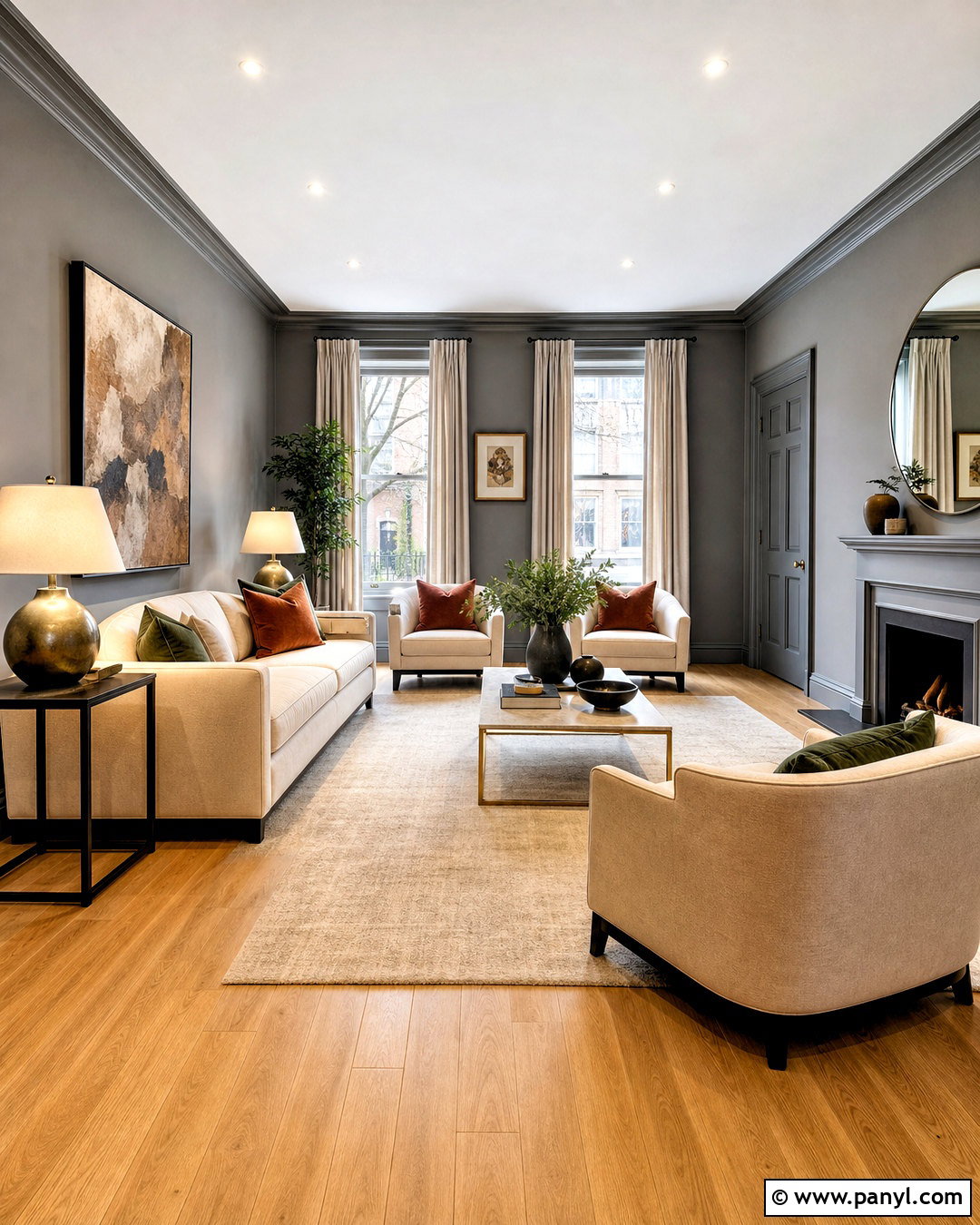 Matching Grey Skirting Boards And Walls - 20 grey skirting boards