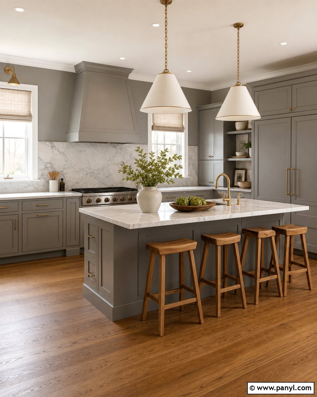 Matching Grey Walls With Grey Kitchen Cabinets - 30 Grey Kitchen Cabinets Wall Color Ideas