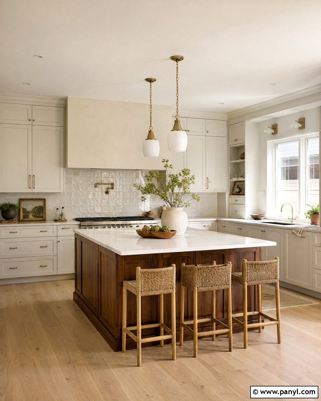Matching White Cabinets With Alabaster Walls - 25 Alabaster Walls With White Cabinets