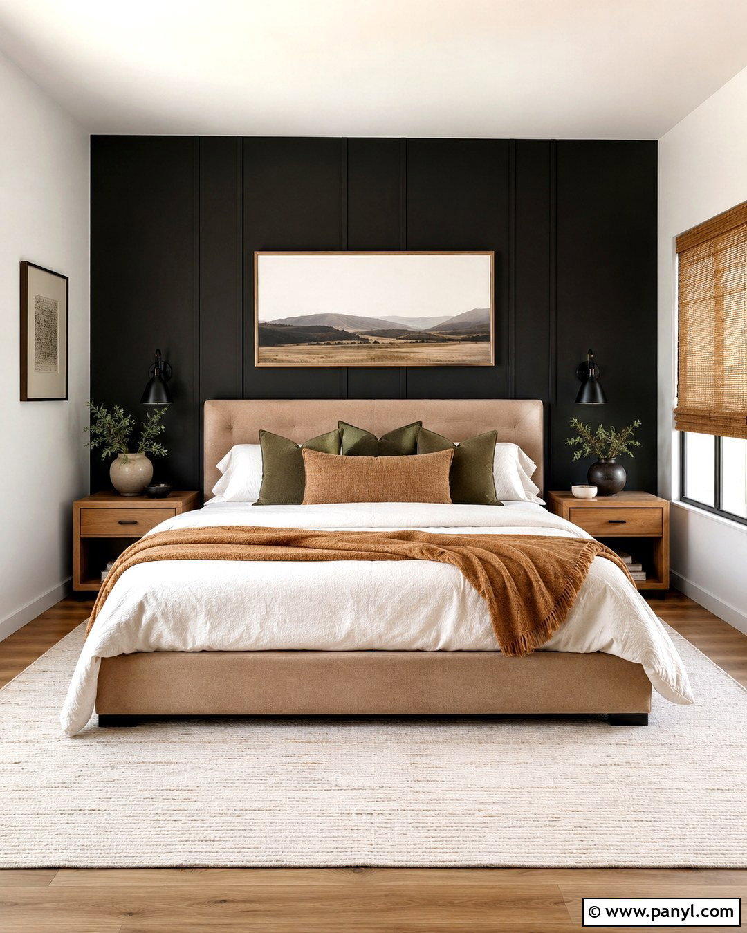 Matte Black Accent Wall - 20 Best Colors For Accent Walls
