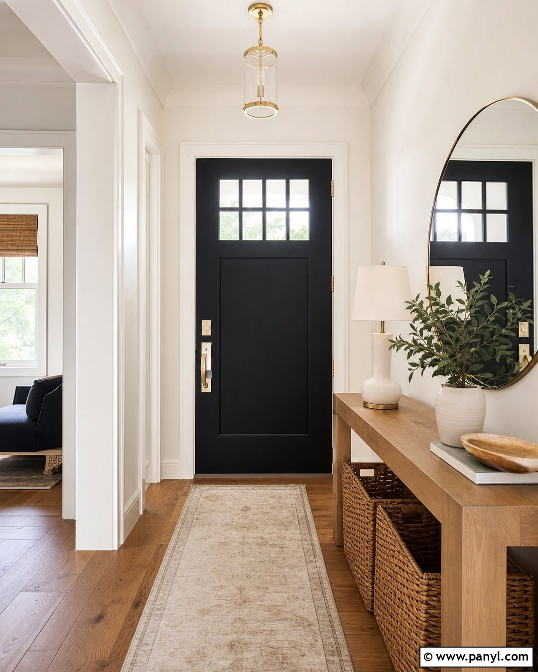 Matte Black Inside Front Door - 25 Inside Of Front Door Painted Ideas