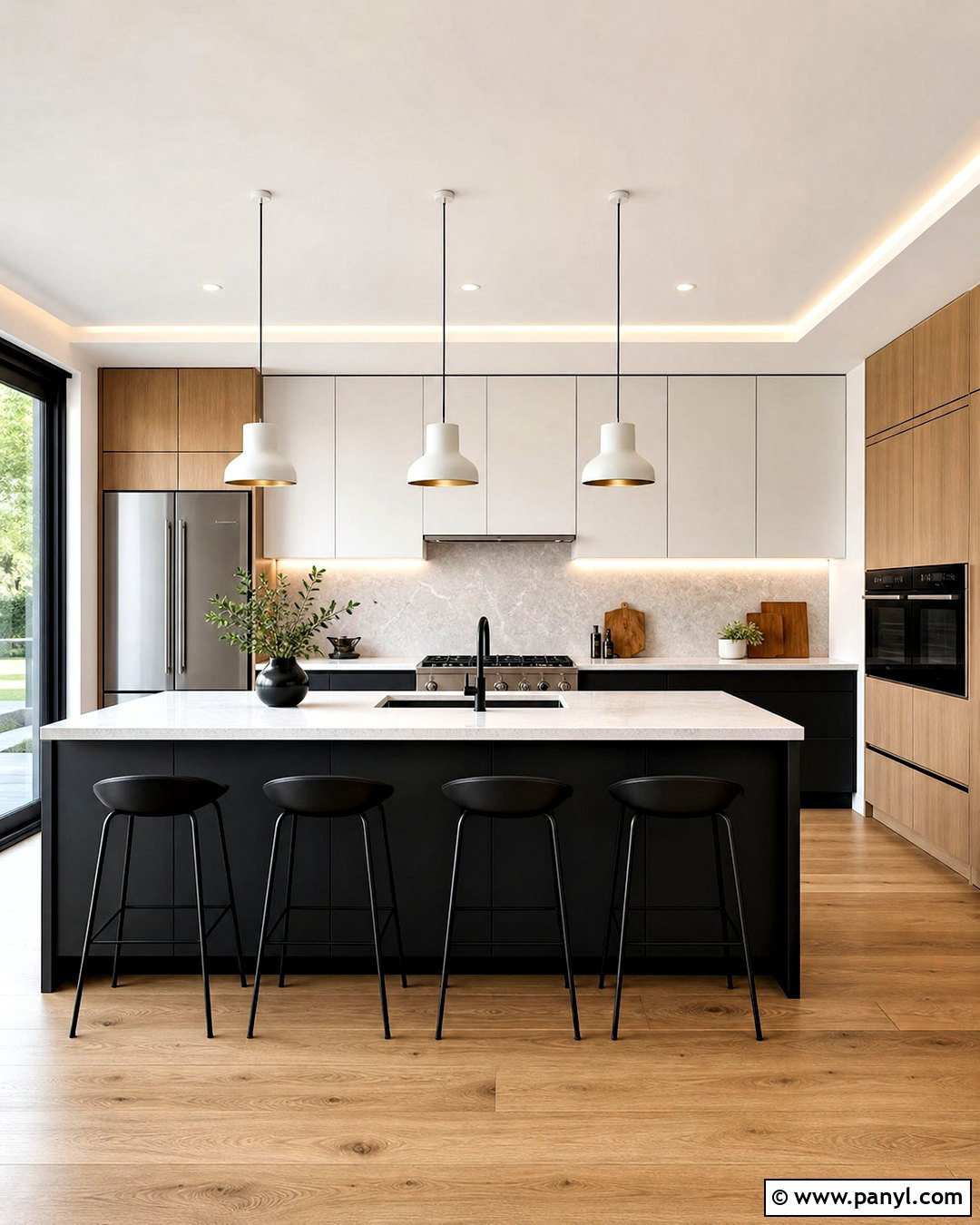 Matte Black Kitchen Cabinets - 20 kitchen cabinets