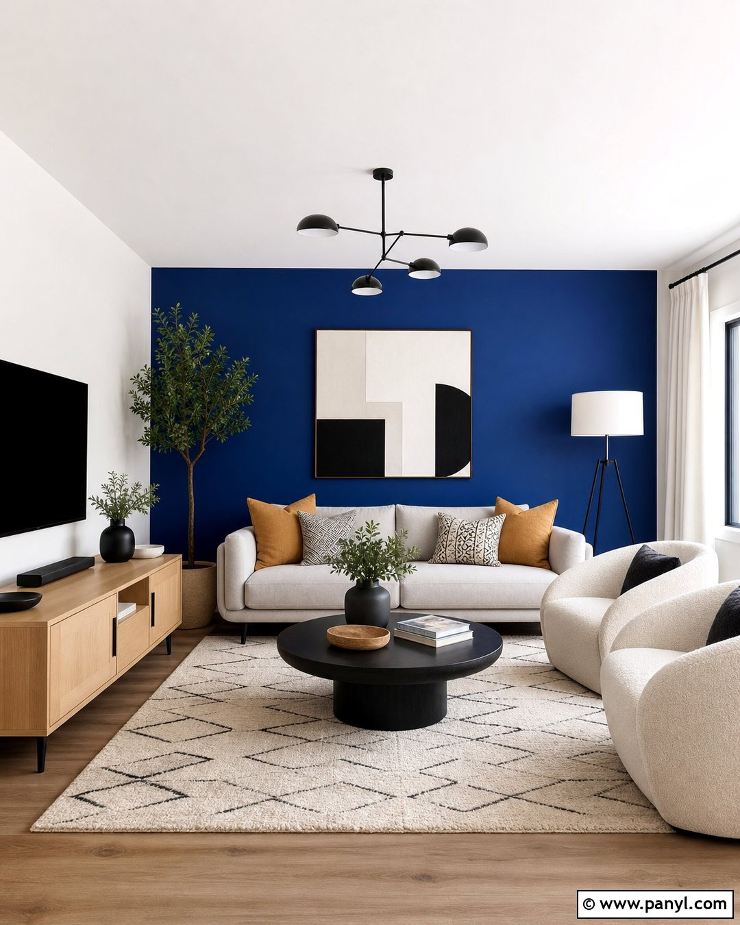 20 Matte Blue Wall Color Ideas for Calm, Coastal-Inspired Rooms