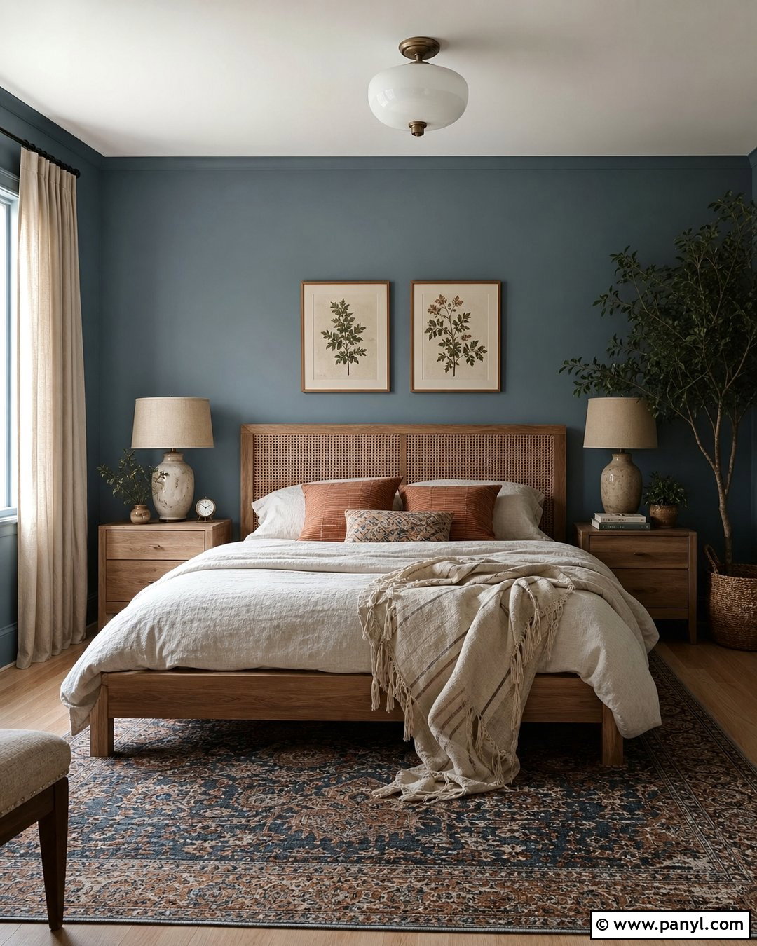 Matte Dusty Blue Bedroom - 20 Matte Blue Wall Color Ideas
