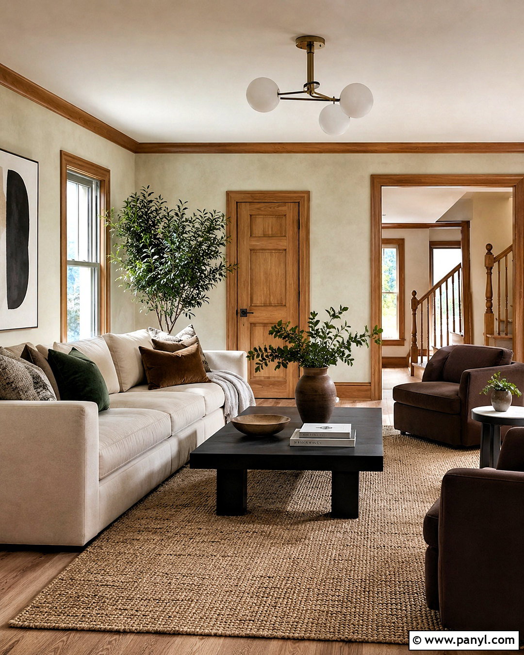Matte Finish Oak Trim - 20 oak trim updating ideas