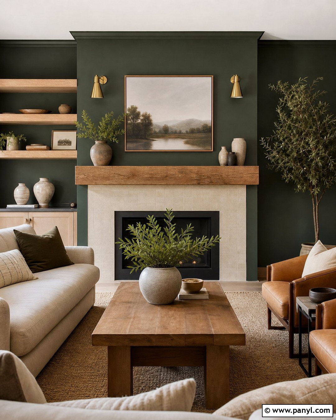 20 Matte Green Wall Color Ideas for Calm, Nature-Inspired Rooms