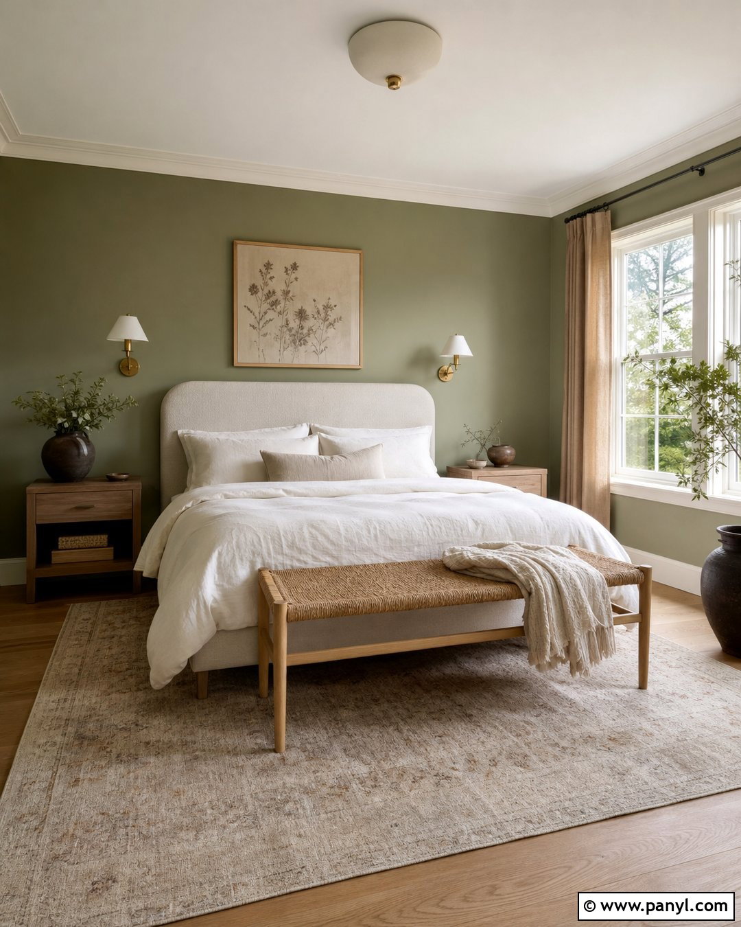 Matte Sage Green Bedroom Walls - 20 Matte Green Wall Color Ideas