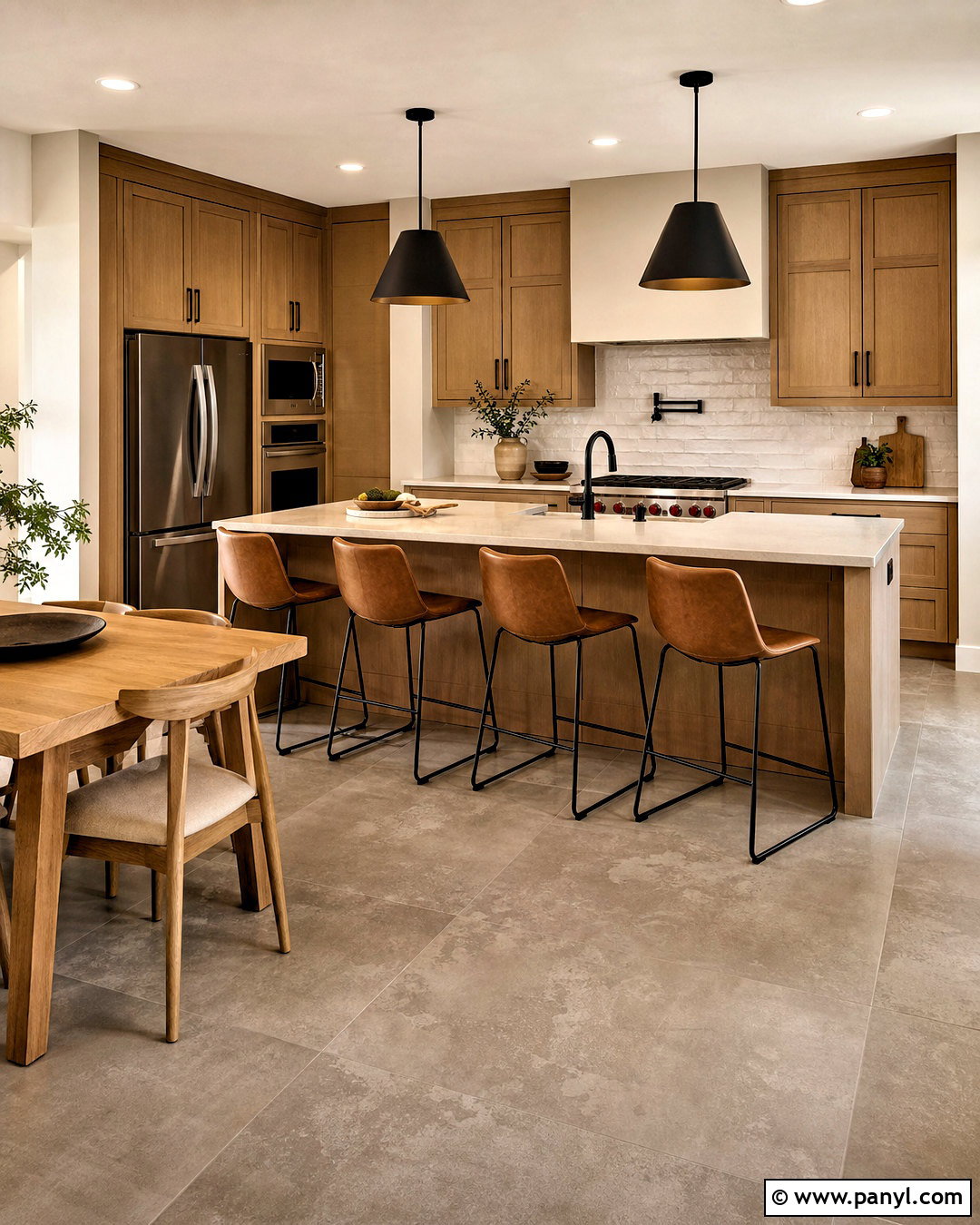 Matte Textured Floor Tile - 20 floor tile design modern ideas