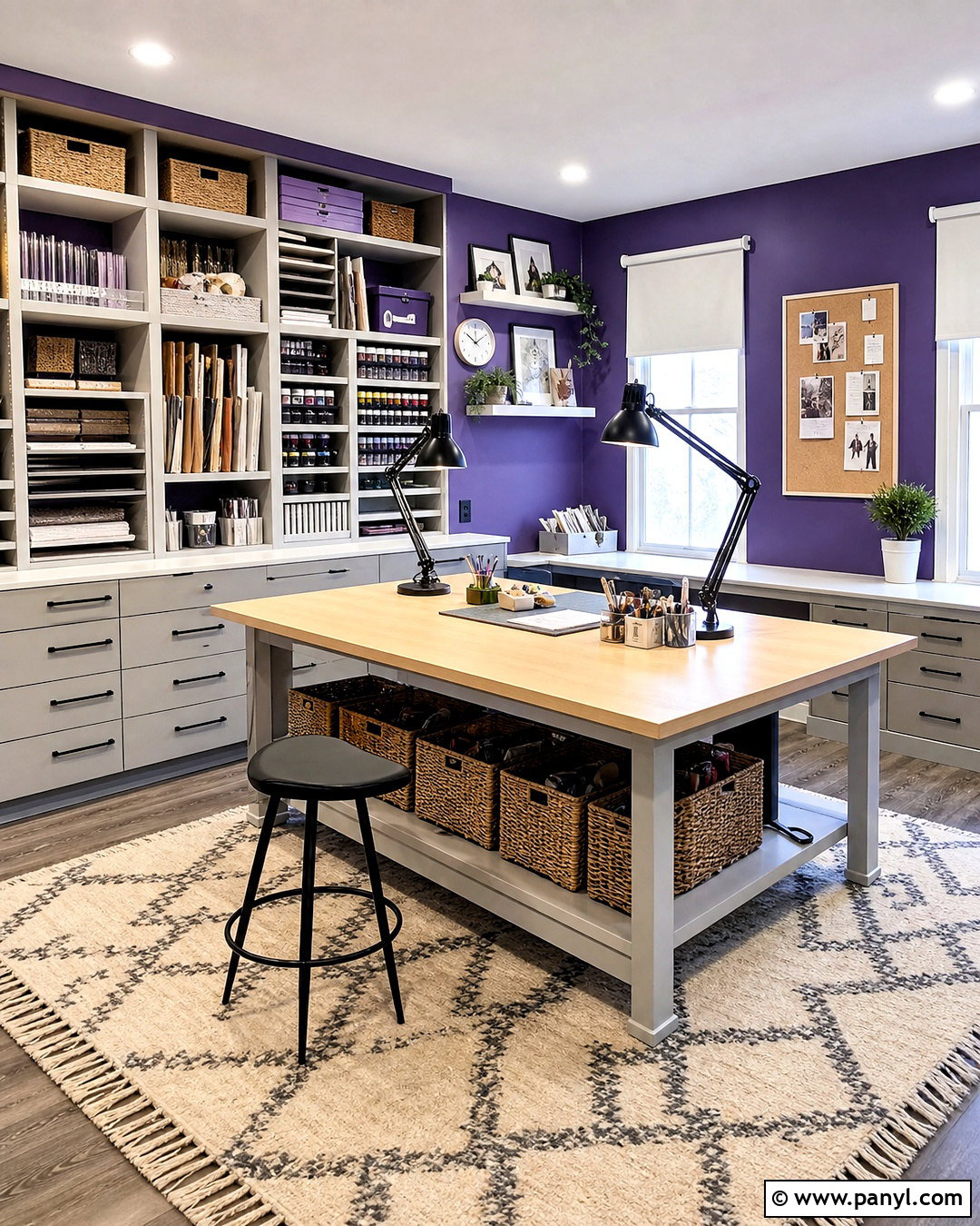 Mature Grape Purple Studio - 20 royal purple paint colors