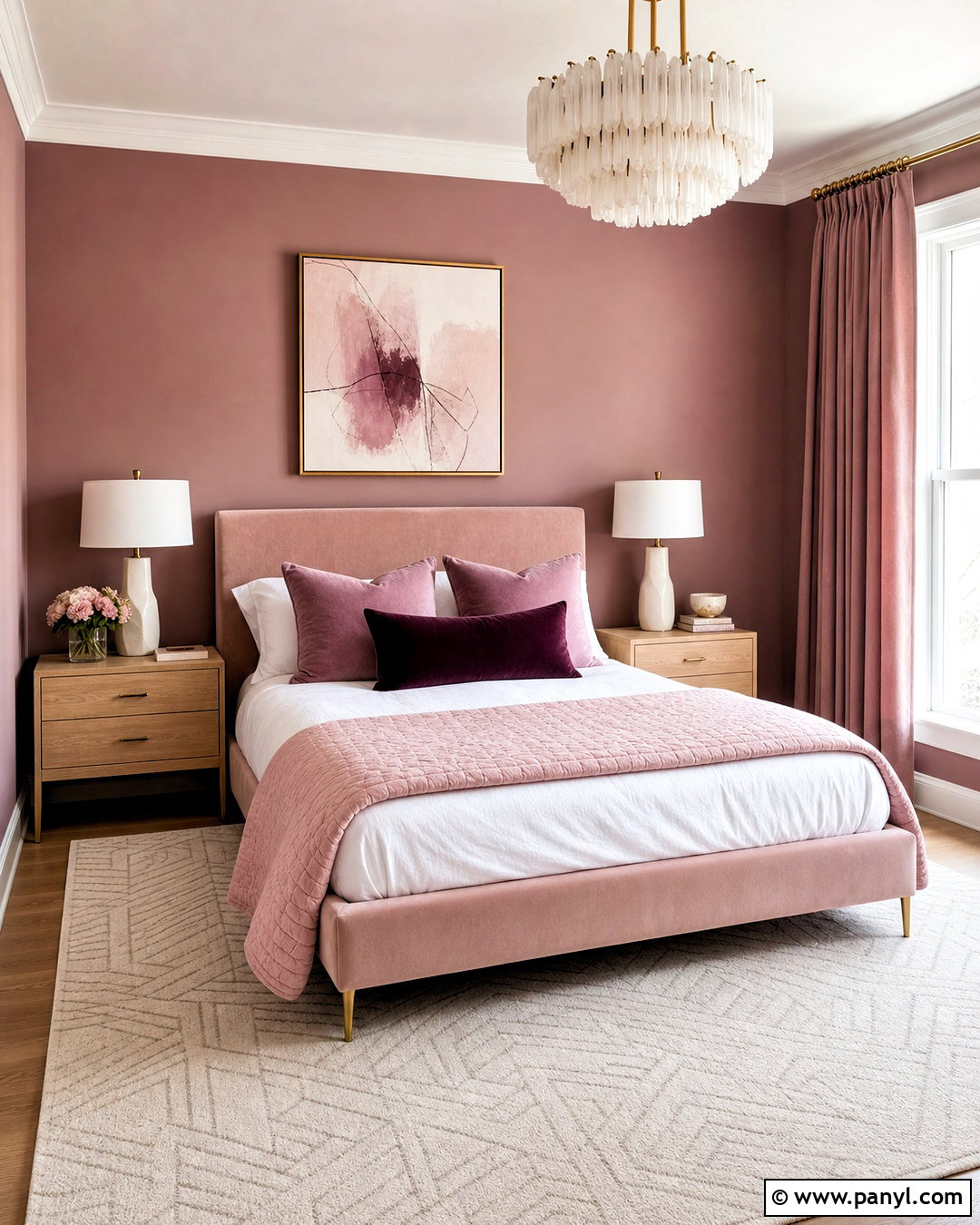 Mauve And Blush Pink Bedroom - 20 mauve bedroom color scheme ideas