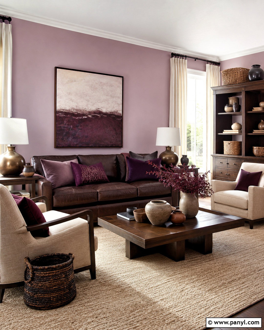 Mauve And Chocolate Brown Color Palette - 20 mauve color palette ideas