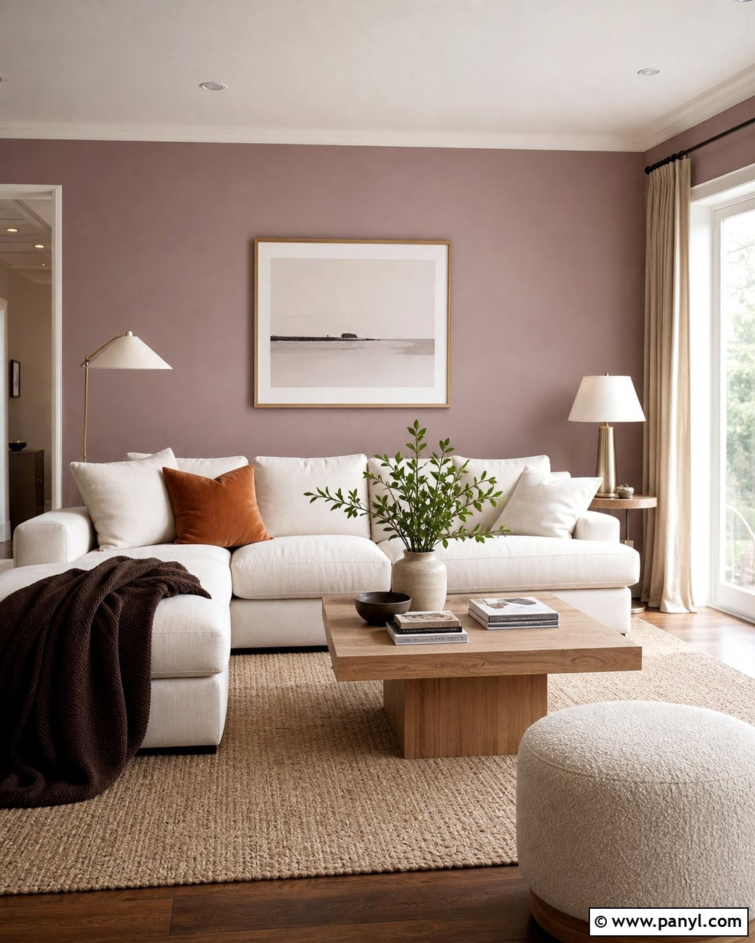 30 Mauve Accent Wall Ideas for Soft, Sophisticated Rooms