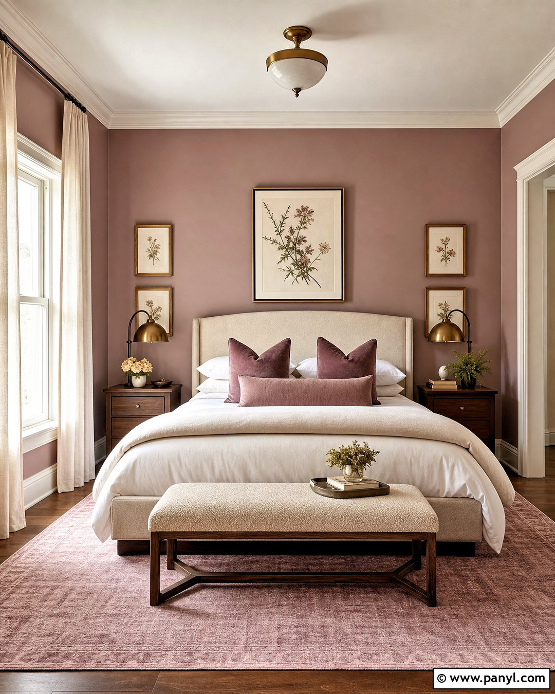 Mauve And Cream Bedroom - 20 mauve bedroom color scheme ideas