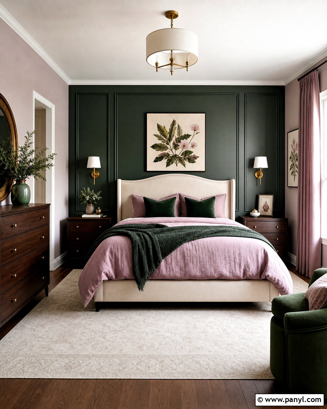 Mauve And Forest Green Bedroom - 20 mauve bedroom color scheme ideas