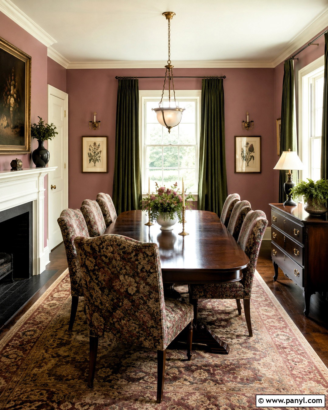Mauve And Forest Green Color Palette - 20 mauve color palette ideas