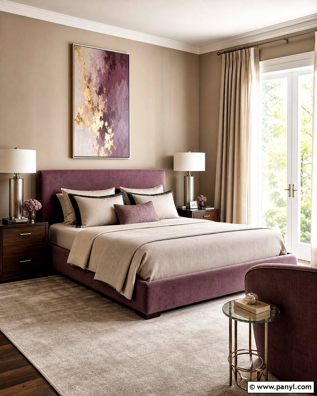 Mauve And Greige Bedroom - 20 mauve bedroom color scheme ideas