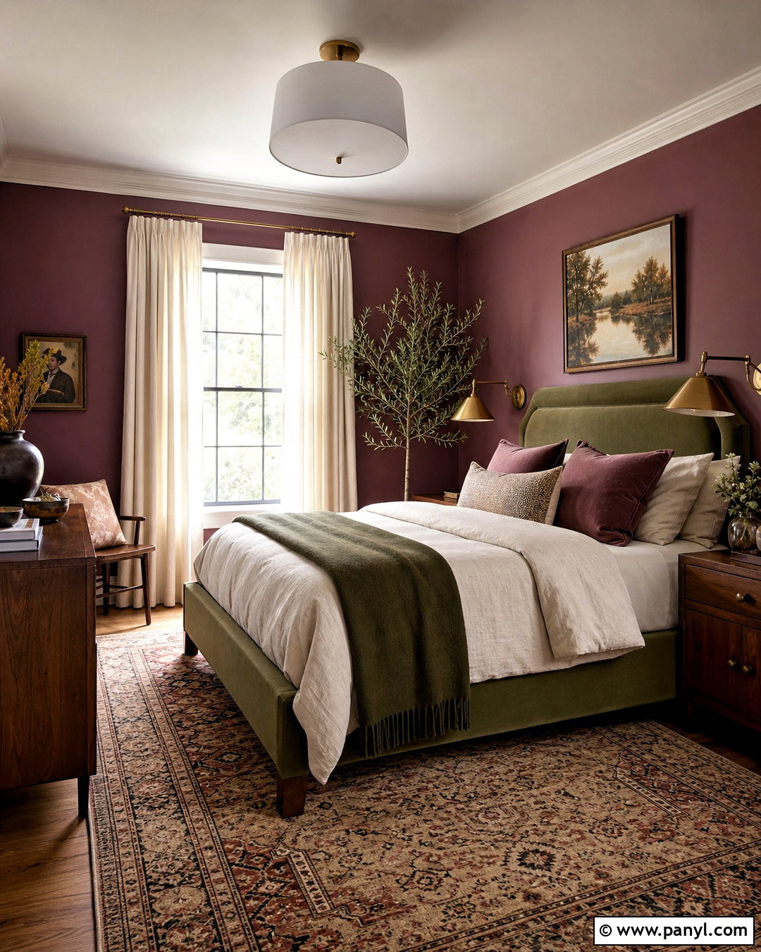 Mauve And Olive Green Bedroom - 20 mauve bedroom color scheme ideas