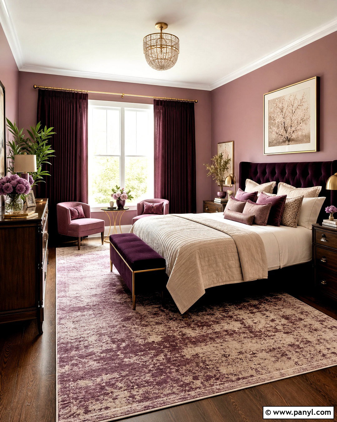 Mauve And Plum Bedroom - 20 mauve bedroom color scheme ideas