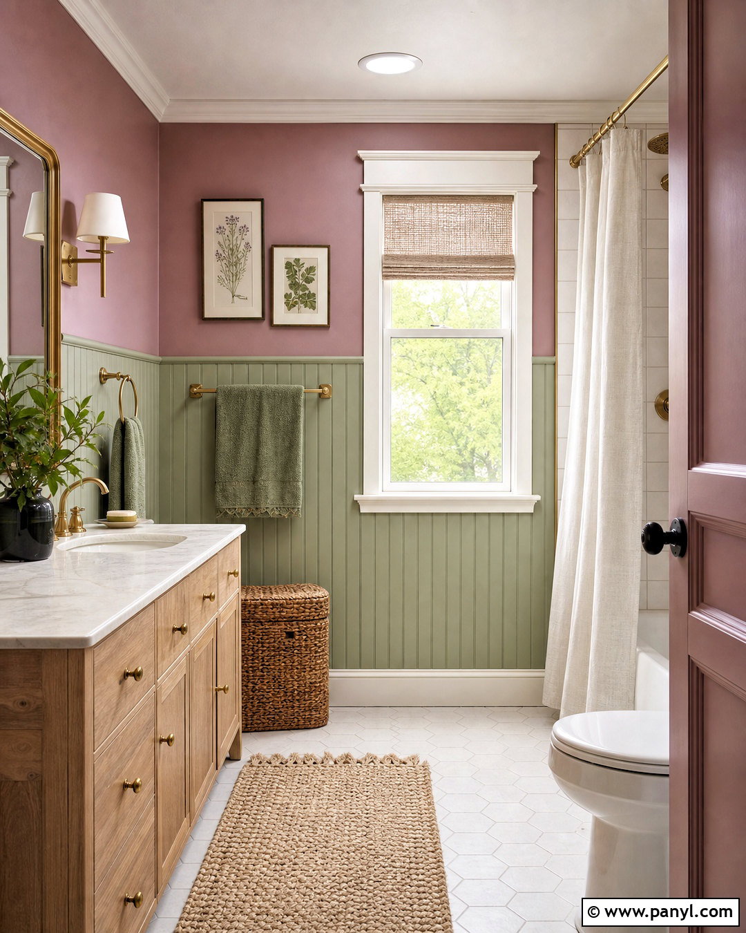 Mauve And Sage Green Bathroom - 20 mauve bathroom ideas