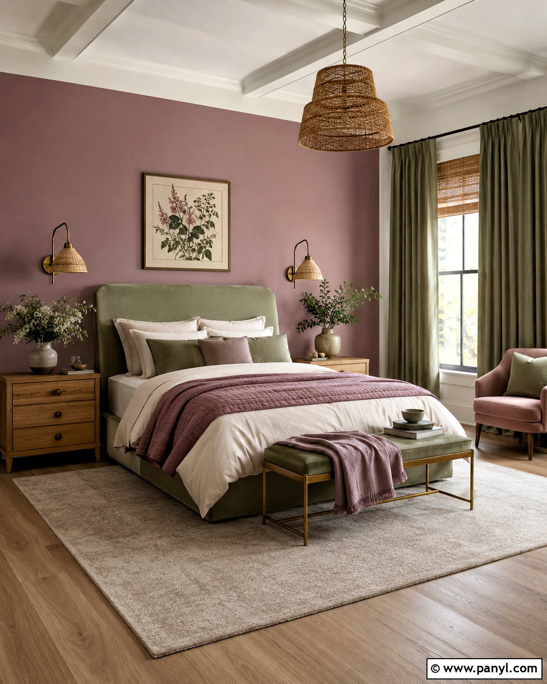 Mauve And Sage Green Color Palette - 20 mauve color palette ideas
