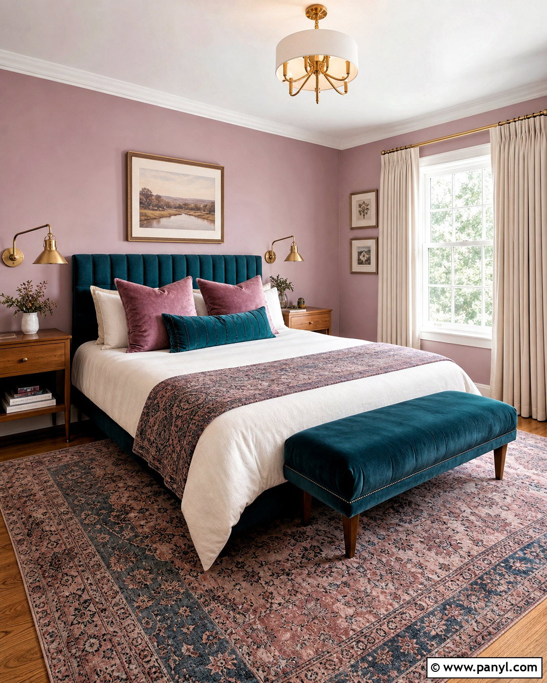 Mauve And Teal Bedroom - 20 mauve bedroom color scheme ideas