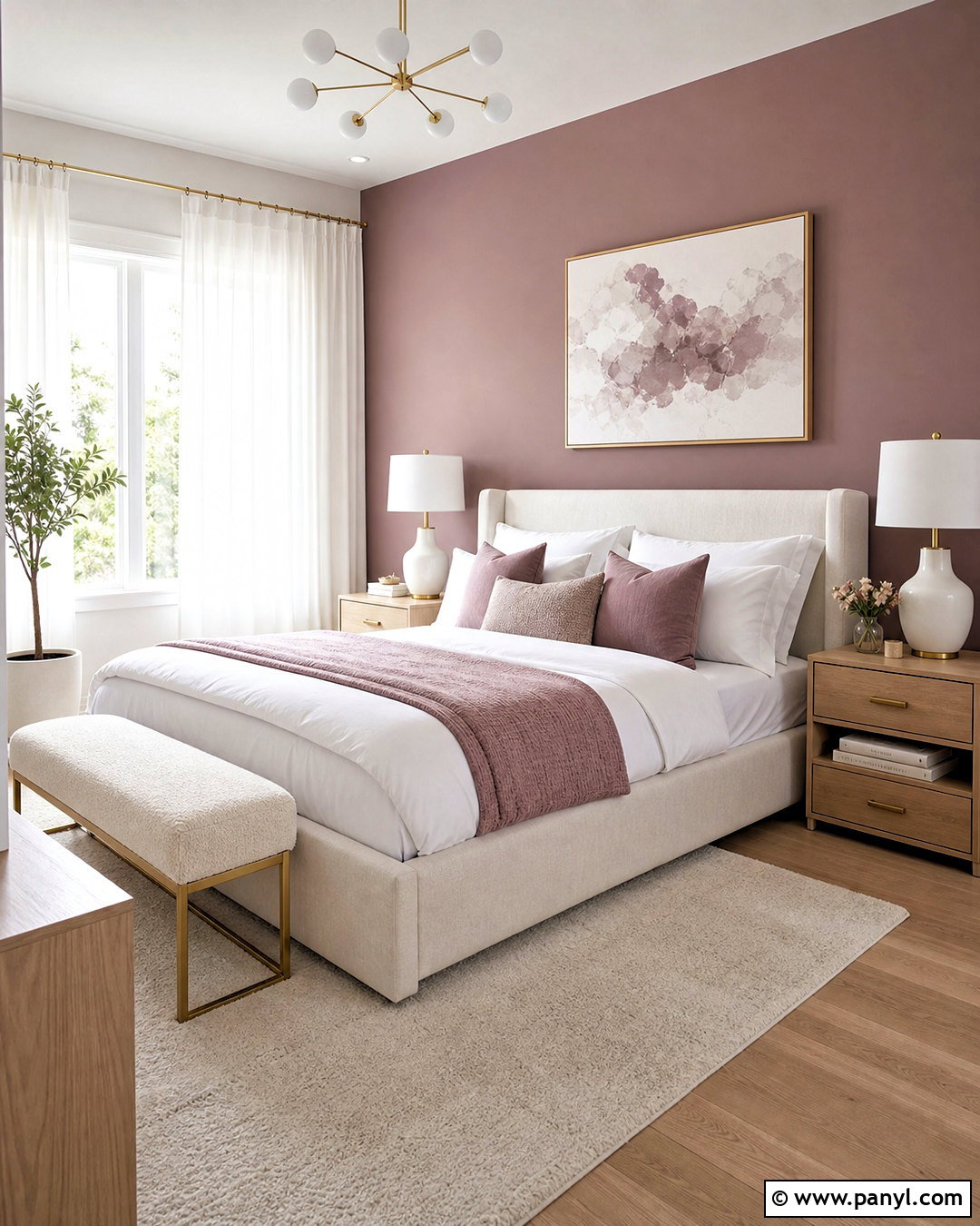 Mauve And White Bedroom - 20 mauve bedroom color scheme ideas