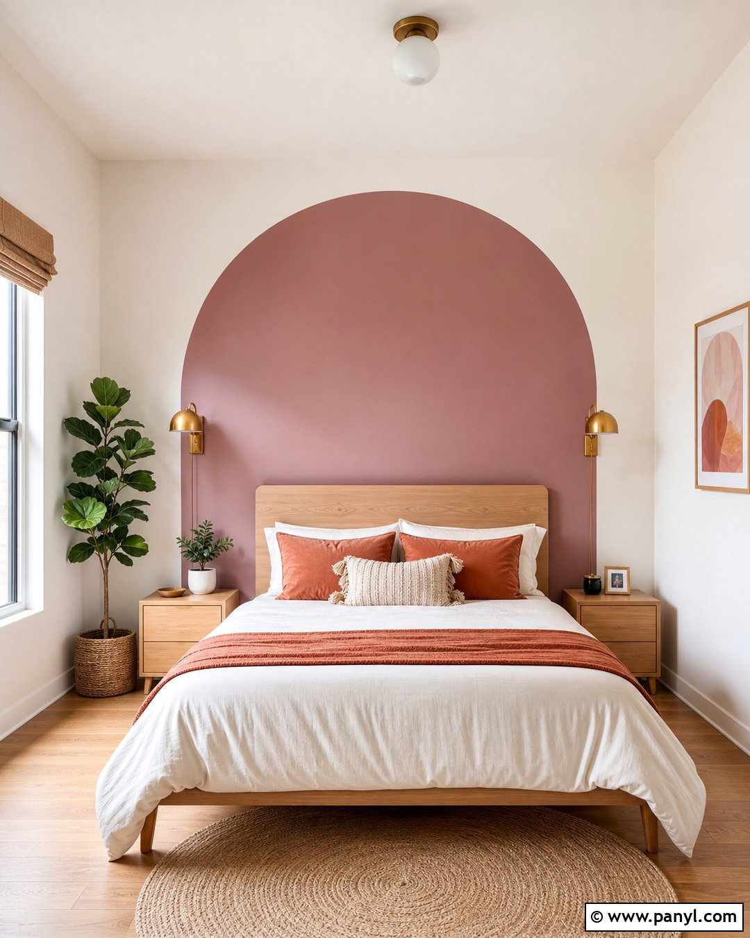 Mauve Arch Accent Wall - 30 Mauve Accent Wall Ideas