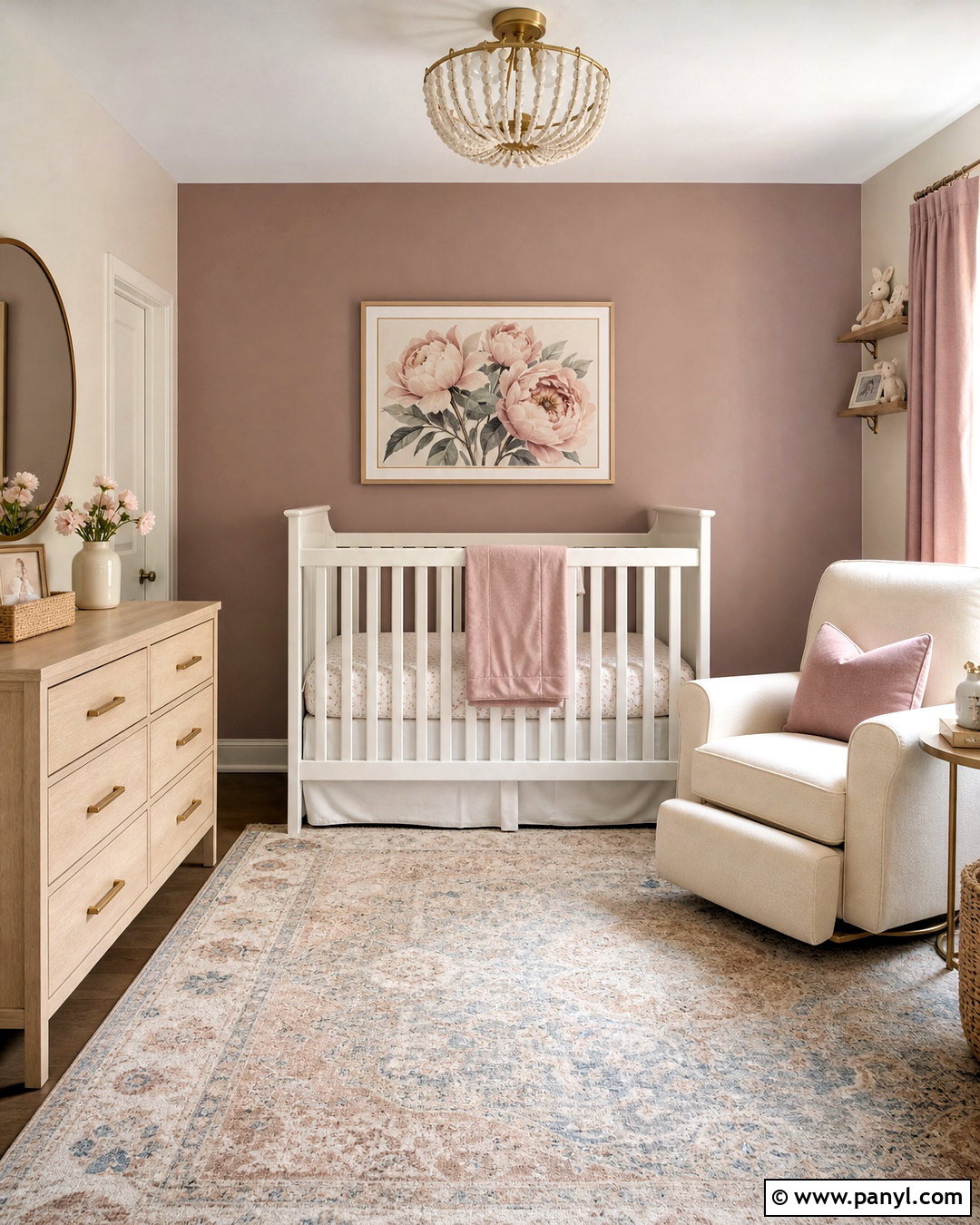 Mauve Baby Girl Room - 20 baby girl room paint ideas