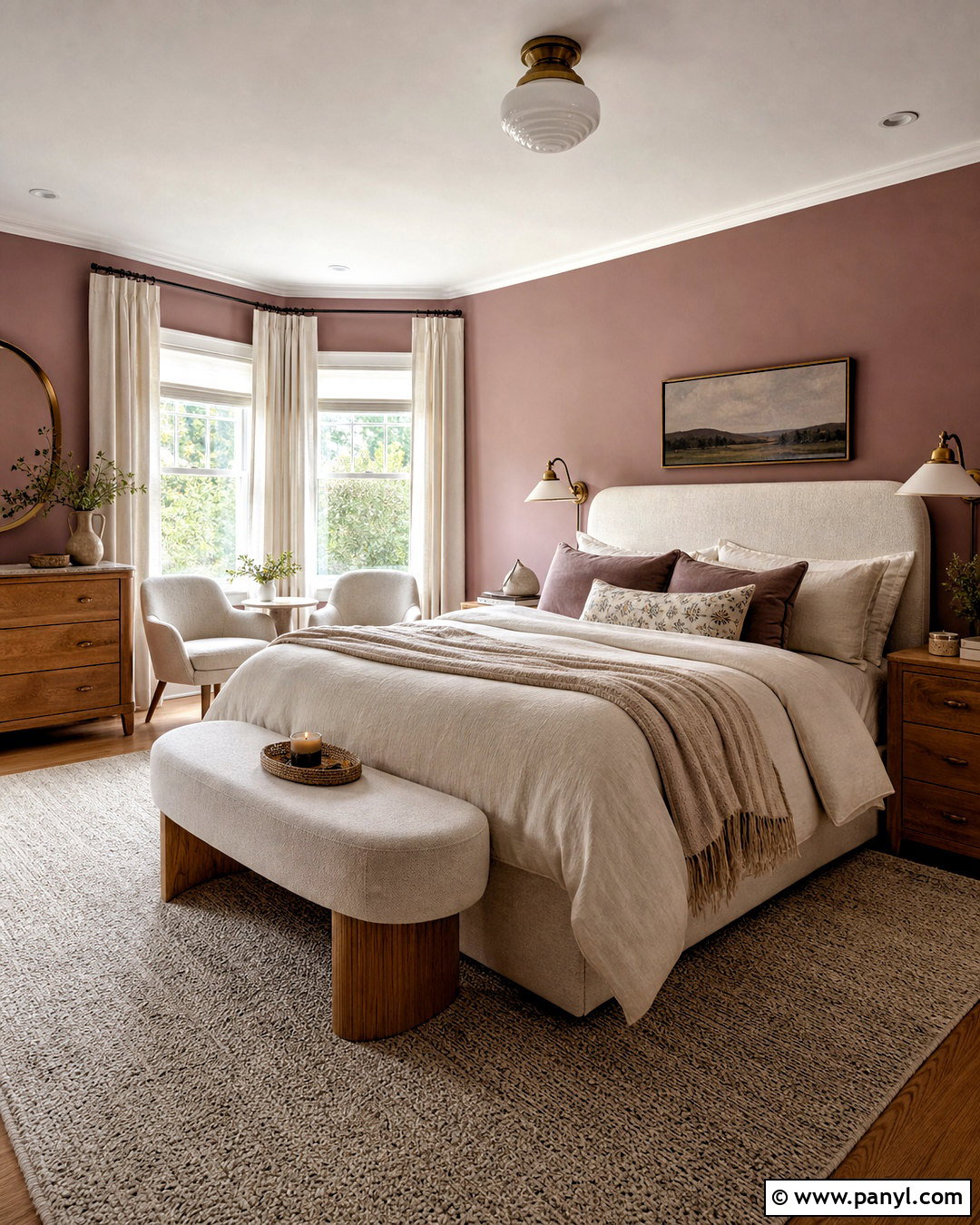 Mauve Bedroom With Cream - 20 mauve bedroom ideas